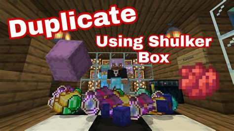 Minecraft shulker box dupe mod 0