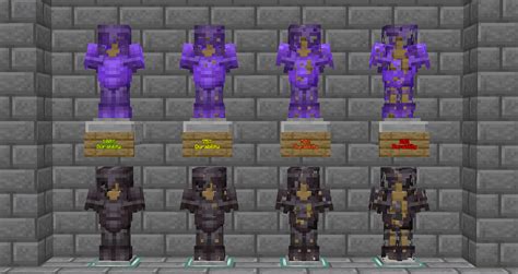 Minecraft texture pack armor durability  Relatively improved tools, weapons, and armor, including renamable variants of Netherite sets that add all of the Story Mode armor sets to Minecraft! 3