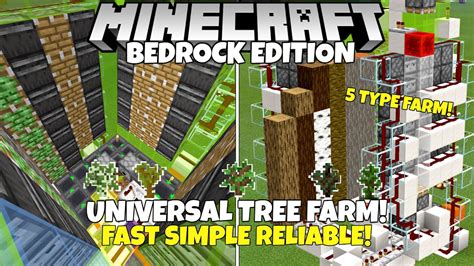 Minecraft tree farm schematic 16