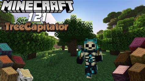 Minecraft treecapitator data pack  Minecraft 1