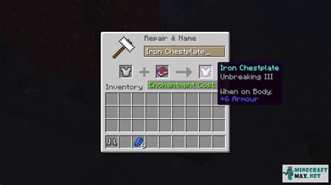 Minecraft unbreaking 3  This method requires a decent xp farm to get you above level 30