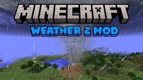 Minecraft weather2  Raining with Weather2