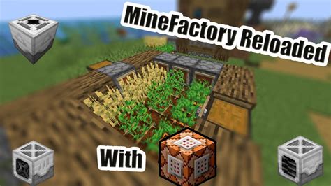 Minefactory reloaded planter  This build is actually one of the oldest things in this save, made at around 80 hours played
