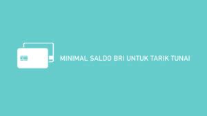 Minimal saldo bri untuk tarik tunai  Tarik Tunai