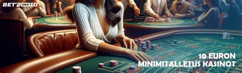 Minimitalletus kasinot  Bonuksessa on keskimääräistä korkeammat kierrätysehdot, mutta voit aloittaa pelit myös ilman bonusta