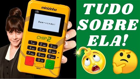 Minizinha calculadora A Minizinha Chip é uma maquininha de cartão super portátil, mais moderna que a Minizinha comum, onde há a necessidade de usar celular para fazer a conexão via Bluetooth