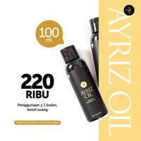 Minyak ayriz  Hair oil biasanya digunakan untuk mengatasi rambut kering, patah, bercabang, dan rambut mengembang