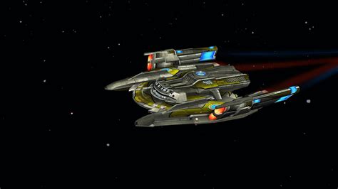 Mirror universe escort retrofit  Lastly, and on a technicality (they ARE mirror universe), the Temporal Destroyers are very beastly machines