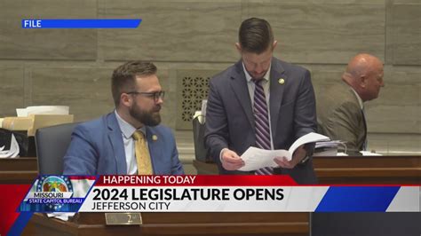 2024 Missouri legislature opens today