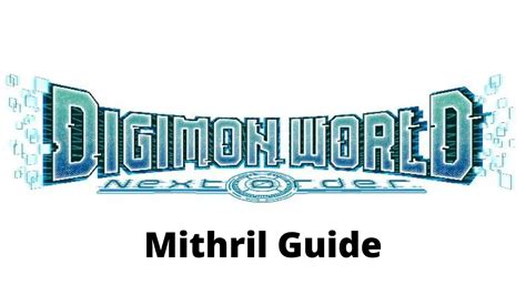 Mithril digimon world next order  y la editora Bandai Namco Entertainment nos traen un port a PC y es la continuación directa del Digimon World para PlayStation 1, el Digimon World: Next Order