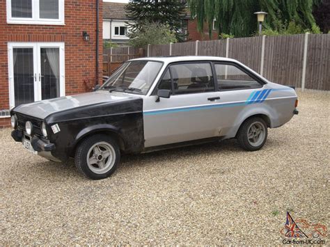 Mk2 escort harrier spec  unlike most restorations which require new floors