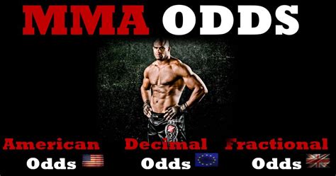 Mma odds calculator  The VSiN free parlay calculator allows you to input each of your bets for NFL, NBA, NHL, MLB, tennis, soccer, and other sports to instantly determine the value of your potential winnings