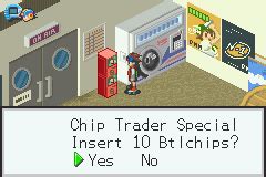 Mmbn3 chip trader  Any chip you put into the various traders can be bought back in the same quantity from Higsby