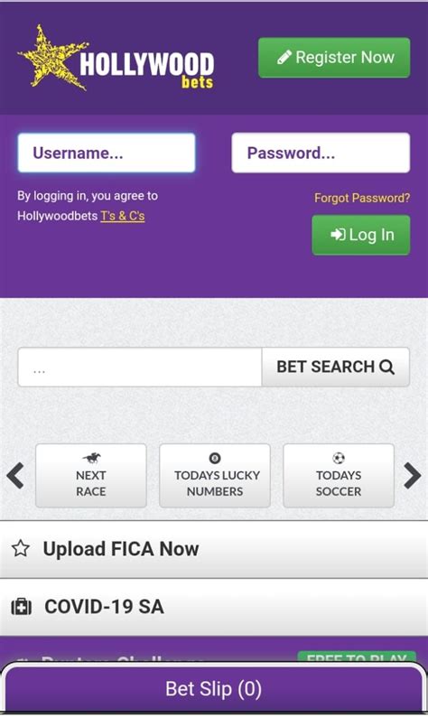 Mobile hollywood login hollywood sportsbook is a licensed betting operator