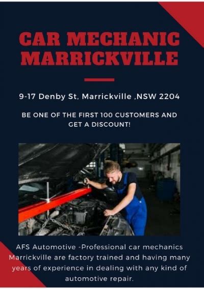 Mobile mechanic marrickville  Sydney City Auto Care is a full service repair shop located in Sydenham, servicing customers from all over Sydney