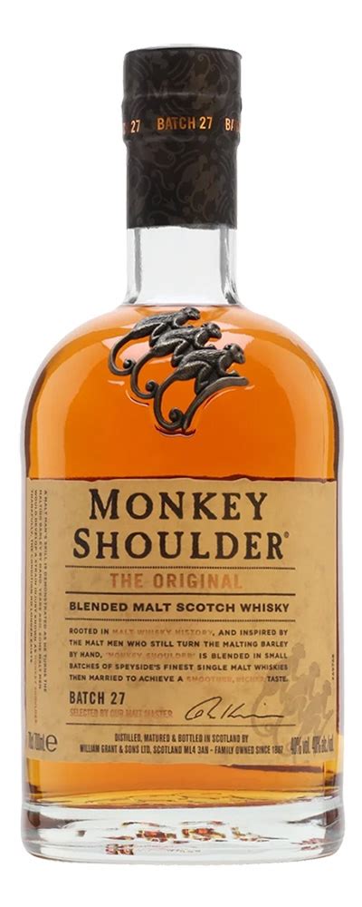 Mobkey shoulder  Named after the injury distillery workers were prone to suffering as a result of turning the malt, this special edition is presented in a cage