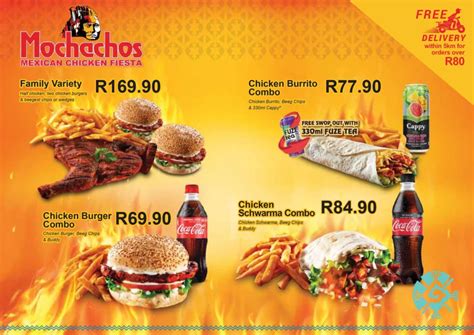 Mochachos delivery johannesburg  ClosedOpens at 10AM tomorrow