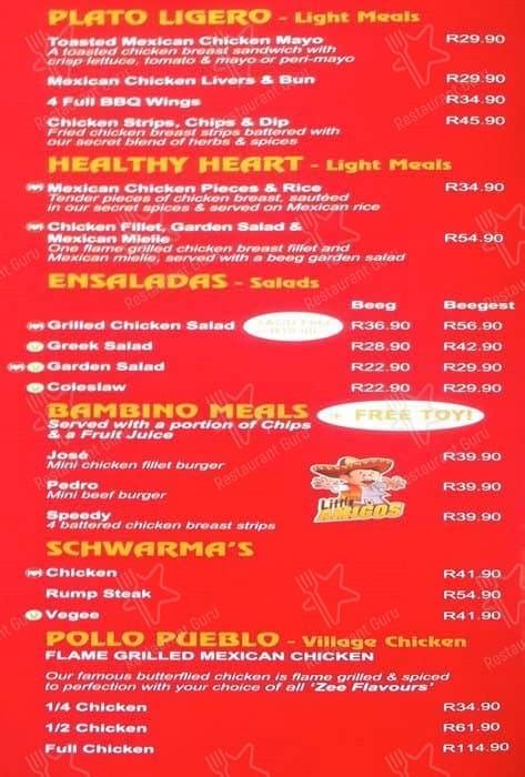 Mochachos sunninghill menu  At this restaurant, clients can order good chicken & chips and nicely cooked burgers