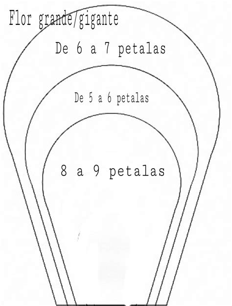 Moldes de flores para imprimir y recortar grandes pdf  Aprende hacer una flor de papel Gigante Moldes GRATIS para imprimir en pdf