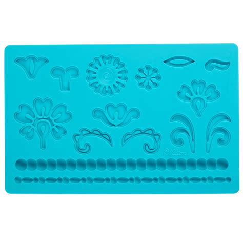 SPRING PARK 6-cavity Silicone Soap Molds, Rectangle & Oval