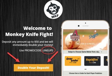 Monkey knife fight promo code  Top Betting Sites