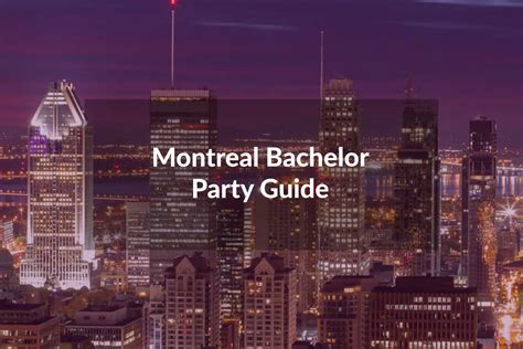 Montreal bachelor party planner Experience was marked by courteousness, professionalism, and knowledge
