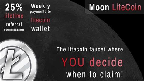Moon litecoin faucet  Moon Litecoin