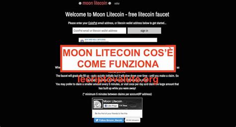 Moon litecoin faucet List of Dogecoin (DOGE) faucets