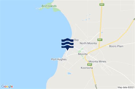 Moonta bay weather  We are a convenient 164kms north-west of Adelaide, 17 kms from Kadina and 18 kms from Wallaroo