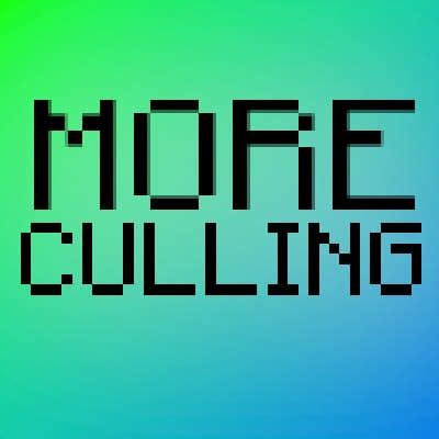 More culling 1.20.1  A Forge version of Continuity will not be made for the following reasons