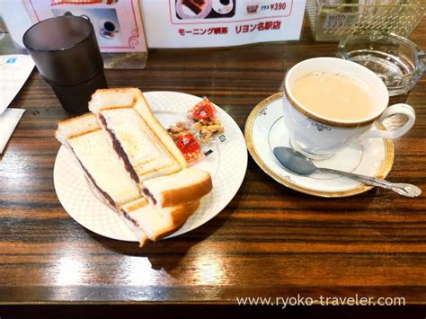 Morning喫茶 riyon  【名古屋美食】KONPARU コンパル 老舗喫茶店超好吃炸蝦三明治！