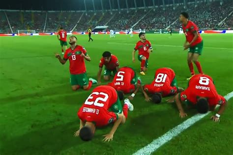 Morocco 1  Mereka kemudian menambah gol dari