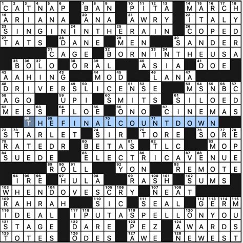 Most cantankerous crossword clue 8 letters ZZ