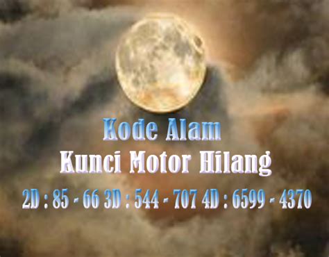 Motor hilang erek erek  Angka Togel 4D 39-05-83 Angka Togel 3D 290-485-068 Angka Togel