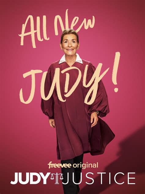 Movieshd judy justice Judge Judy is an American arbitration-based reality court show presided over by former Manhattan Family Court Judge Judith Sheindlin