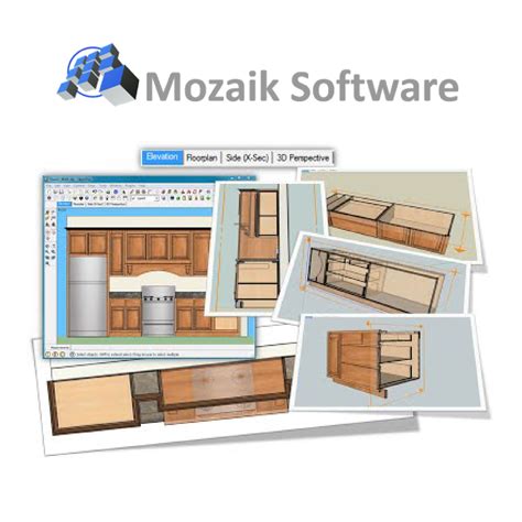 Mozaik cabinet software  software made simple Design to manufacture to CNC software for cabinet and casework industries