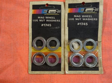 Mr. gasket 1745 lug nut washer  Revisa el carro de compras para más detalles