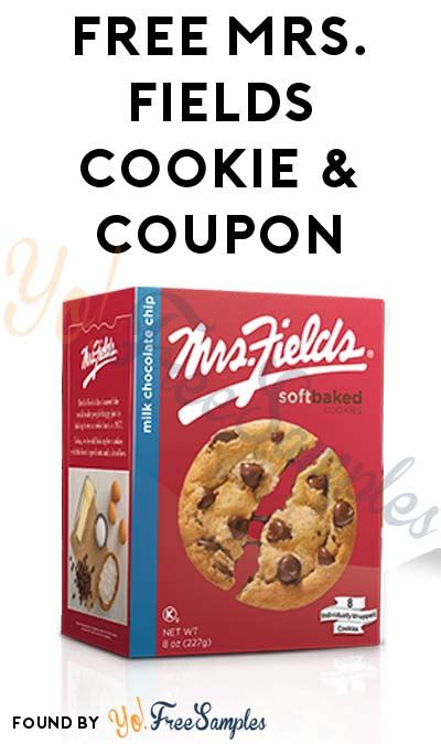 Mrs fields cookies coupon code  Tap offer to copy the coupon code