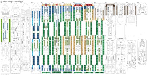 Msc grandiosa deck plans These are the newest deck plans for MSC Grandiosa Deck 15 deck plan