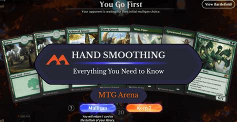 Mtg arena hand smoothing  Press J to jump to the feed