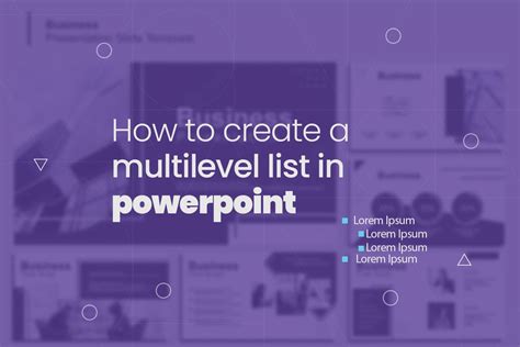 Multi level list powerpoint  This will format the line to look like this: Format Changed, but has First line next to number