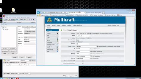 Multicraft control panel Multicraft Minecraft Server Manager