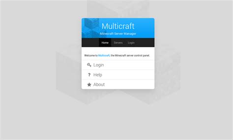 Multicraft login  As soon as it says "The update is ready to be applied