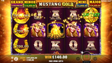 Mustang money jackpot  Top Win: 30000