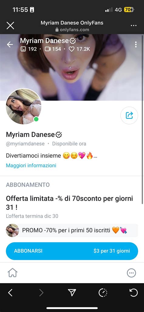 Myriam danese onlyfans 5k 0 68 