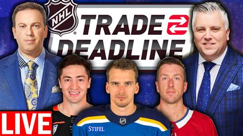 2024 NHL Trade Deadline Tracker - Live Updates