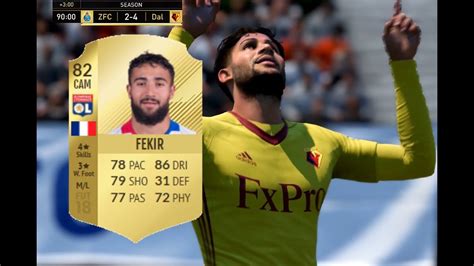 Nabil fekir fifa 18 Nabil Fekir has 6 special cards with ratings between 85 and 91