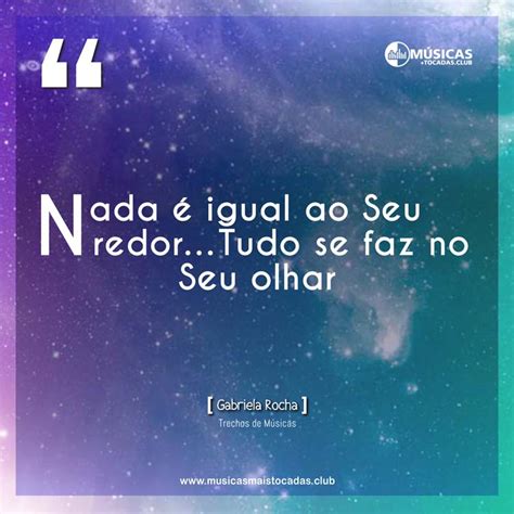 Nada é igual ao seu redor cifra simplificada  [Primeira Parte] G5 (7M) G7M Nada é igual ao Seu redor Em7 (9) Em9 Tudo se faz no Seu olhar C7M G/B Am7 (9) Todo o universo se formou no Seu falar G5 (7M) G7M Teologia pra explicar Em7 (9) Em9 O big bang pra disfarçar C7M G/B Pode alguém até