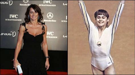 Nadia comaneci plastic surgery Nadia Comaneci really won with these golden good looks!