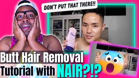 Nair hair removal video visual guide 